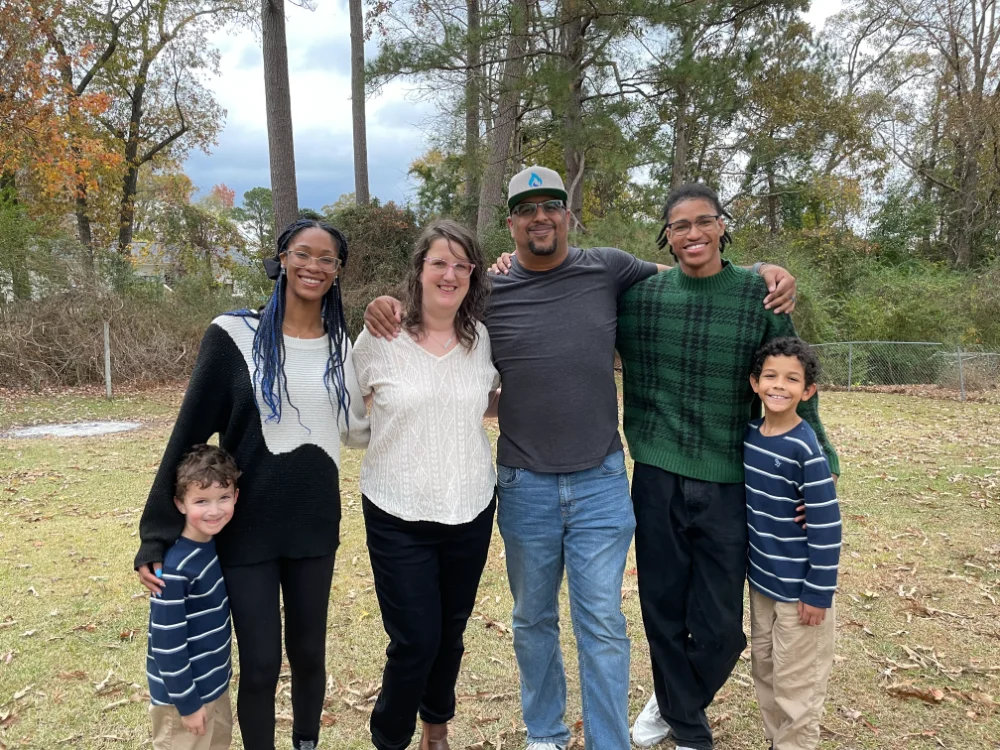 The Johnson family