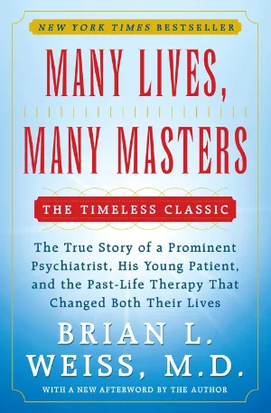 Book cover for 'Many Lives, Many Masters' by Brian Weiss