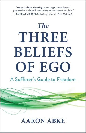 Book cover for 'The Three Beliefs of Ego' by Aaron Abke