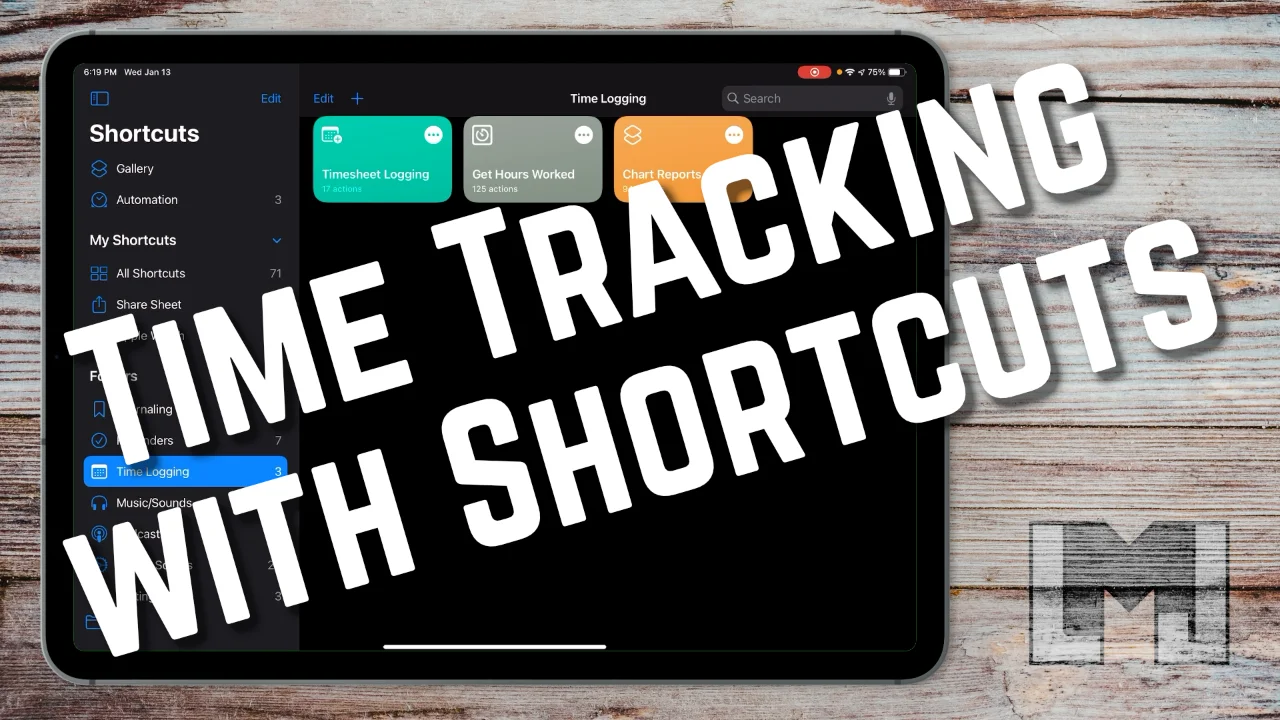 Time Tracking & Invoicing with iOS Shortcuts